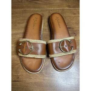 Matisse Hampton Buckle Slides - US Size 11 EUC